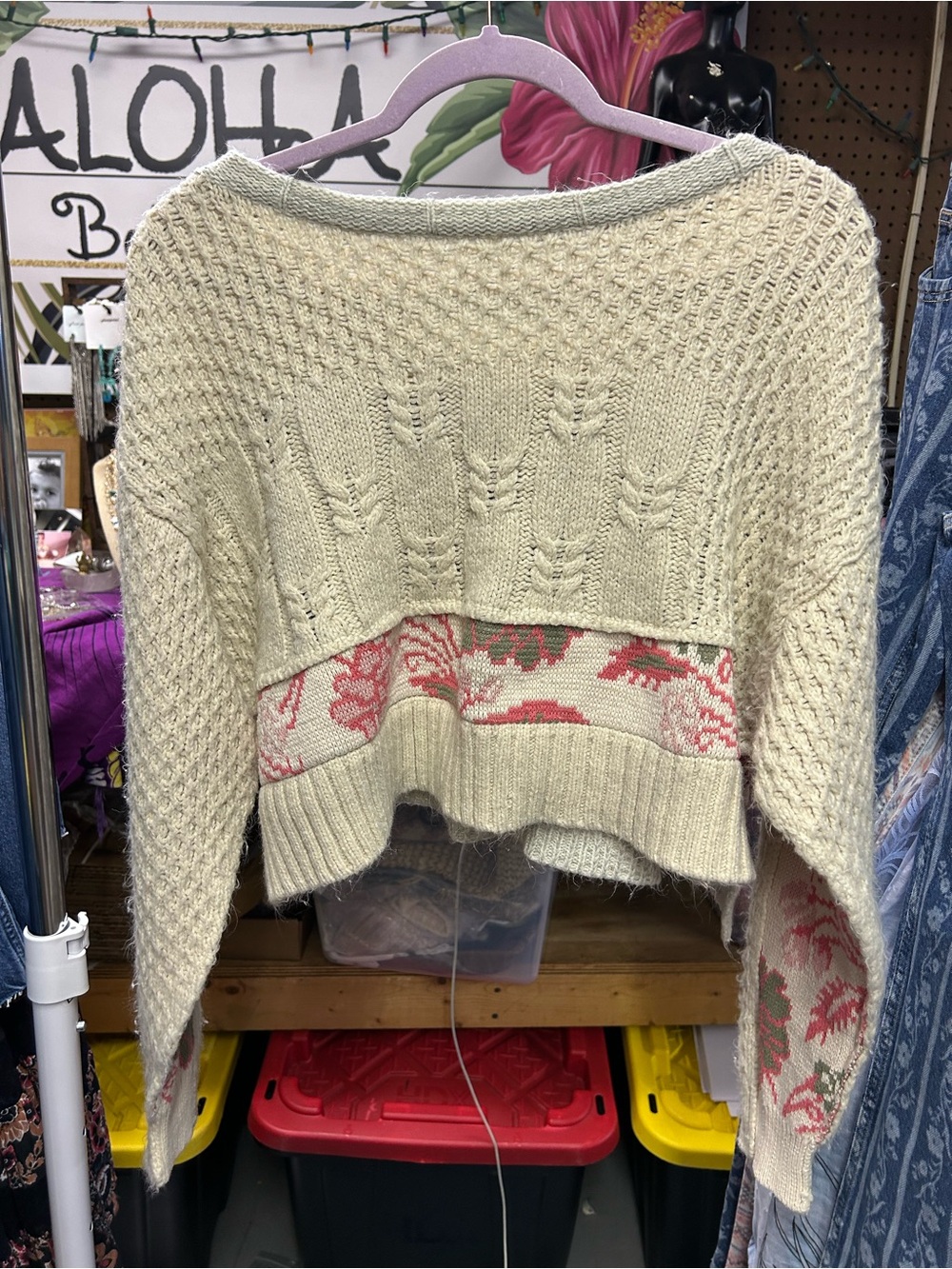 Urban Outfitters Rosemary Crafty Knit Pullover Sweater - Picture 6 of 8